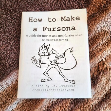 "How to Make a Fursona" Zine